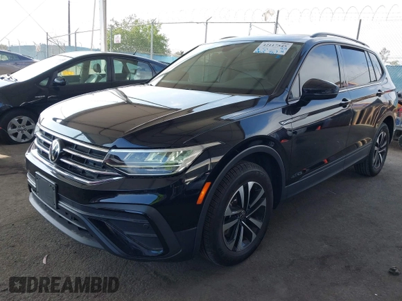 2023 Volkswagen Tiguan S with VIN 3VVRB7AX8PM068965, listed as a IAAI auction lot 42117545 with 60,121 mi miles and . Bid and sale history available at DreamBid. Image 18.