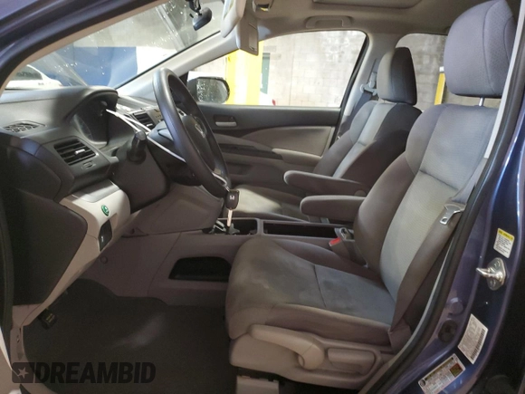 2013 Honda CR-V EX with VIN 2HKRM4H54DH604789, listed as a Copart auction lot 53092695 with 66,640 mi miles and Salvage Title. Bid and sale history available at carsss.com. Image 7.