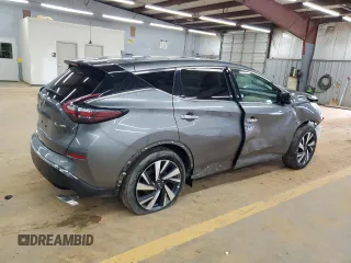 2023 Nissan Murano SL with VIN 5N1AZ2CS3PC128059, listed as a Copart auction lot 50313985 with 49,543 mi miles and Non Repairable. Bid and sale history available at carsss.com. Image 3.