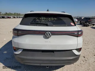 2021 Volkswagen ID.4 Pro S with VIN WVGGNPE23MP065727, listed as a Copart auction lot 44732203 with 8,657 mi miles. Bid and sale history available at carsss.com. Image 6.