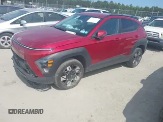 2024 Hyundai Kona SEL with VIN KM8HBCAB3RU106748, listed as a IAAI auction lot 42126099 with 25,166 mi miles and . Bid and sale history available at carsss.com. Image 18.