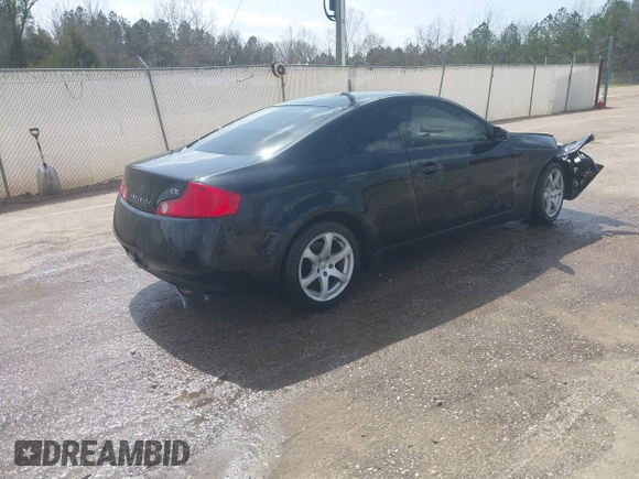 2003 Infiniti G35 w/Leather z VIN JNKCV54E83M205482, wystawiony jako IAAI lot #41787450 z przebiegiem 138 385 mil mil oraz . Historia ofert i sprzedaży dostępna na DreamBid. Obrazek 4.