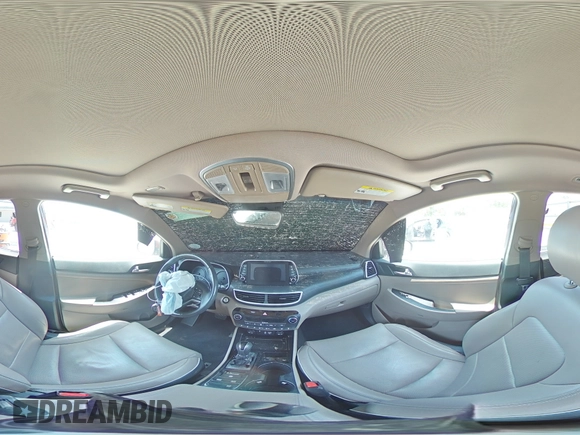2020 Hyundai Tucson Ultimate with VIN KM8J33AL8LU255297, listed as a Copart auction lot 57550635 with Not provided miles and Salvage title. Bid and sale history available at DreamBid. Image 15.