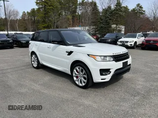 2017 Land Rover Range Rover Sport Autobiography with VIN SALWV2FE7HA135324, listed as a Copart auction lot 51818805 with 157,467 mi miles and Clean Title. Bid and sale history available at carsss.com. Image 1.