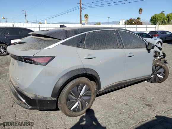 2023 Nissan ARIYA PREMIERE with VIN JN1BF0BA1PM408963, listed as a Copart auction lot 81287544 with 11726 miles and Salvage Title. Bid and sale history available at carsss.com. Image 3.