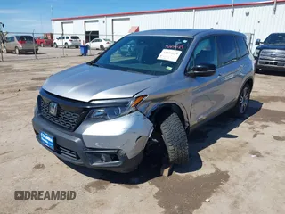 2021 Honda Passport EX-L with VIN 5FNYF8H51MB024752, listed as a IAAI auction lot 41858129 with 77,545 mi miles and . Bid and sale history available at DreamBid. Image 18.