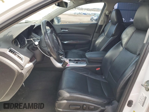 2017 Acura TLX V6 w/Technology Pkg with VIN 19UUB3F50HA002421, listed as a Copart auction lot 49846235 with 105,391 mi miles and Salvage title. Bid and sale history available at DreamBid. Image 7.