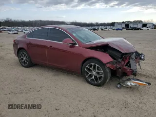 2017 Buick Regal Sport Touring with VIN 2G4GL5EX4H9144009, listed as a Copart auction lot 47467775 with 26,212 mi miles and Salvage Title. Bid and sale history available at carsss.com. Image 4.
