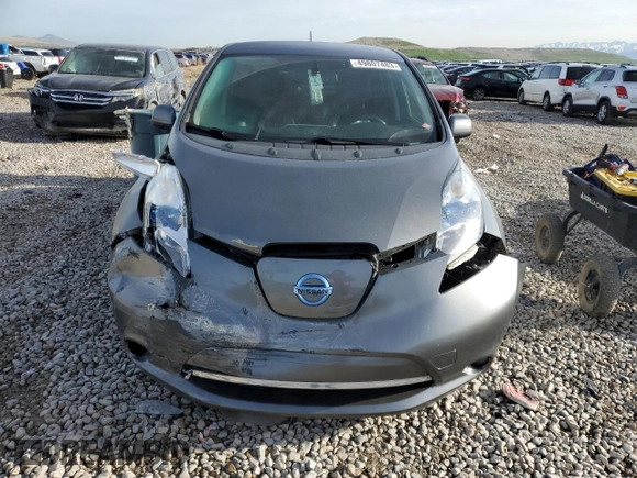 2016 Nissan LEAF S with VIN 1N4BZ0CP9GC312548, listed as a Copart auction lot 49807483 with 78,750 mi miles. Bid and sale history available at carsss.com. Image 5.