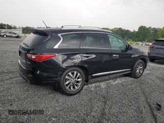 2014 Infiniti QX60 with VIN 5N1AL0MM0EC514960, listed as a Copart auction lot 58670315 with 161,068 mi miles and Salvage title. Bid and sale history available at DreamBid. Image 3.