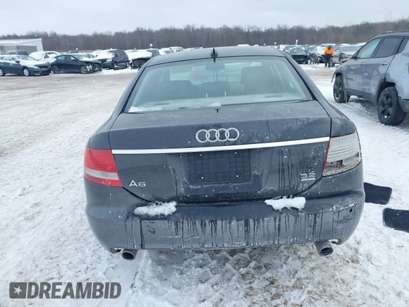 2006 Audi A6 with VIN WAUDG74F36N057404, listed as a IAAI auction lot 41611377 with 207,481 mi miles. Bid and sale history available at carsss.com. Image 15.