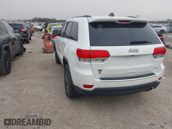 2017 Jeep Grand Cherokee Limited with VIN 1C4RJEBG7HC696166, listed as a IAAI auction lot 41712752 with 88,162 mi miles. Bid and sale history available at carsss.com. Image 3.