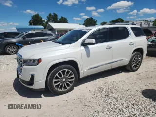 2020 GMC Acadia Denali with VIN 1GKKNPLS5LZ181925, listed as a Copart auction lot 59130365 with 56,395 mi miles and Salvage title. Bid and sale history available at DreamBid. Image 1.