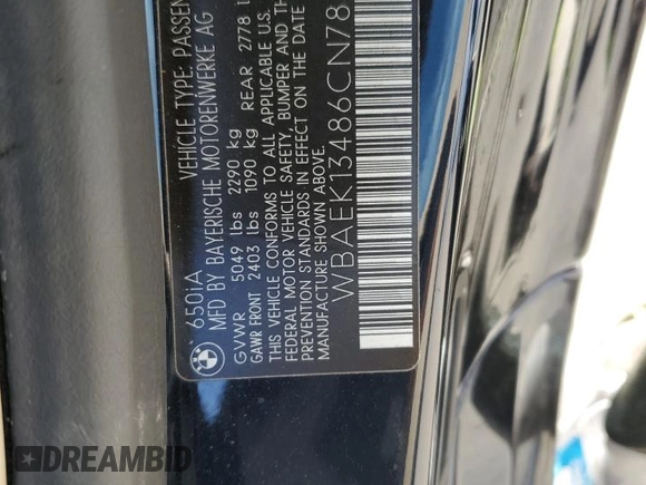 2006 BMW 6 Series 650Ci z VIN WBAEK13486CN78310, wystawiony jako Copart lot #88367535 z przebiegiem 97 566 mil mil oraz Szkody całkowita. Historia ofert i sprzedaży dostępna na DreamBid. Obrazek 14.