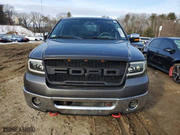 2008 Ford F-150 XLT with VIN 1FTPW14528FA05556, listed as a Copart auction lot 47856065 with 159,665 mi miles and Clean Title. Bid and sale history available at carsss.com. Image 5.