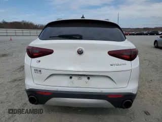 2018 Alfa Romeo Stelvio Ti with VIN ZASFAKBN8J7C03908, listed as a Copart auction lot 47468815 with 62,584 mi miles and Salvage Title. Bid and sale history available at carsss.com. Image 6.