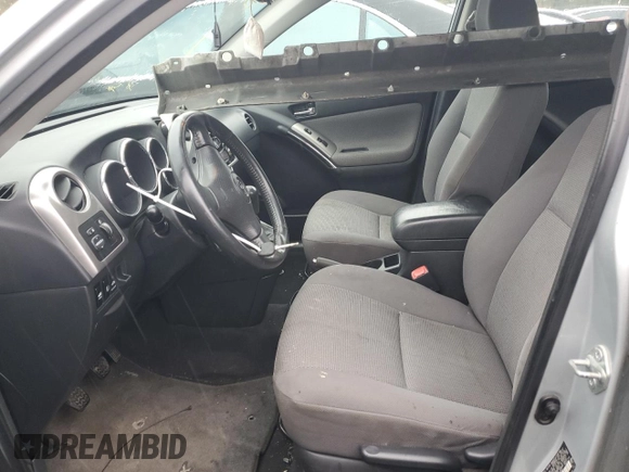 2008 Toyota Matrix STD with VIN 2T1KR32E08C687846, listed as a Copart auction lot 51276625 with Not Provided miles and Salvage Title. Bid and sale history available at DreamBid. Image 7.