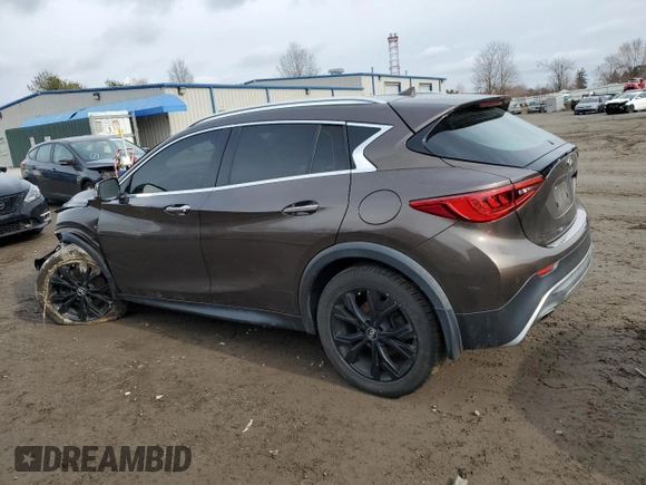 2017 Infiniti QX30 Luxury with VIN SJKCH5CRXHA016187, listed as a Copart auction lot 44020604 with 89,105 mi miles. Bid and sale history available at carsss.com. Image 2.