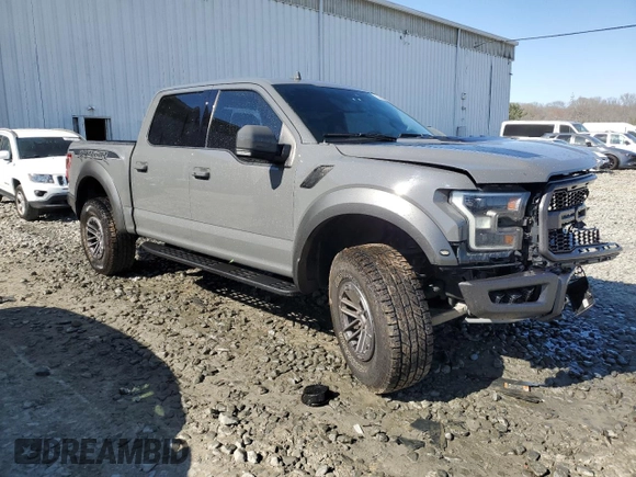 2020 Ford F-150 Raptor with VIN 1FTFW1RG3LFA04270, listed as a Copart auction lot 52685685 with 68,494 mi miles and Salvage Title. Bid and sale history available at carsss.com. Image 4.
