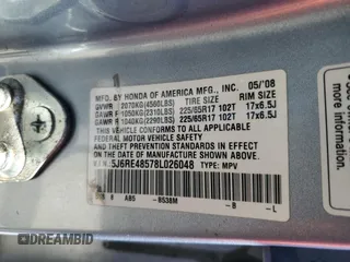 2008 Honda CR-V EX with VIN 5J6RE48578L026048, listed as a Copart auction lot 52574495 with 198,096 mi miles and Clean Title. Bid and sale history available at carsss.com. Image 14.