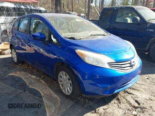 2015 Nissan Note S with VIN 3N1CE2CP3FL398208, listed as a IAAI auction lot 41222201 with 80,281 mi miles and . Bid and sale history available at DreamBid. Image 1.