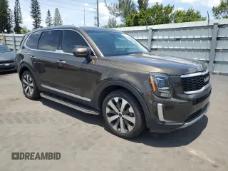2022 Kia Telluride S with VIN 5XYP6DHC7NG241722, listed as a Copart auction lot 55633715 with 74,520 mi miles and Non Repairable. Bid and sale history available at DreamBid. Image 4.