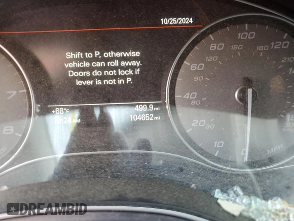 2014 Audi S6 Prestige z VIN WAUF2AFC6EN101479, wystawiony jako Copart lot #77700524 z przebiegiem 104 652 mil mil oraz Szkody całkowita. Historia ofert i sprzedaży dostępna na DreamBid. Obrazek 9.