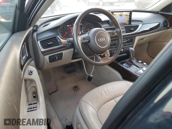 2016 Audi A6 2.0T Premium with VIN WAUFFAFC4GN172476, listed as a Copart auction lot 46979175 with 63,982 mi miles and Salvage Title. Bid and sale history available at carsss.com. Image 8.