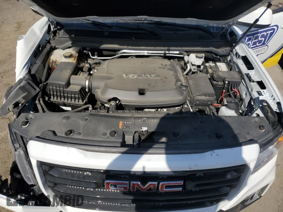 2022 GMC Canyon 2WD Elevation with VIN 1GTH5CEN2N1194249, listed as a Copart auction lot 75309964 with 0 mi miles and Salvage Title. Bid and sale history available at carsss.com. Image 11.