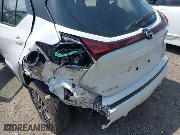 2023 Nissan Kicks SV with VIN 3N1CP5CV5PL548184, listed as a IAAI auction lot 42052583 with 43,214 mi miles and . Bid and sale history available at DreamBid. Image 6.