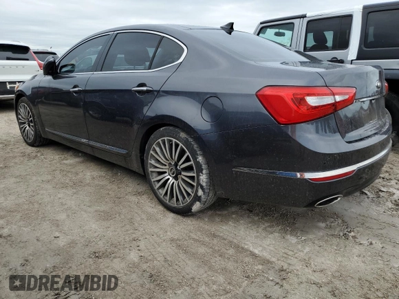 2016 Kia Cadenza Premium with VIN KNALN4D71G5206869, listed as a Copart auction lot 75530964 with 72,178 mi miles and Salvage Title. Bid and sale history available at carsss.com. Image 2.