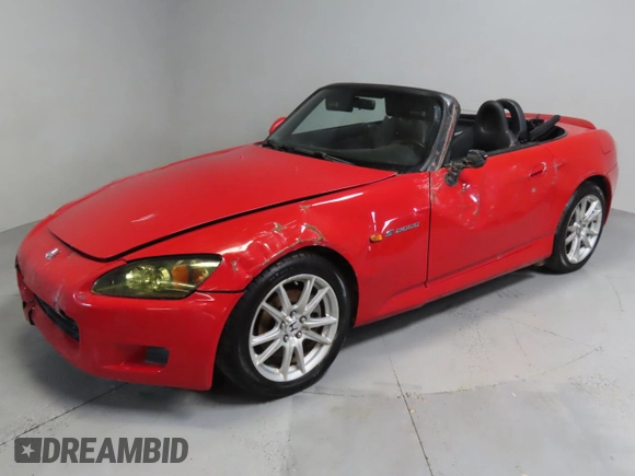2003 Honda S2000 with VIN JHMAP11423T006858, listed as a Copart auction lot 49906785 with 112,059 mi miles and Salvage Title. Bid and sale history available at DreamBid. Image 2.