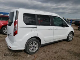 2015 Ford Transit Connect XLT with VIN NM0AE8F78F1204635, listed as a Copart auction lot 67088024 with 24,665 mi miles and Salvage title. Bid and sale history available at DreamBid. Image 3.
