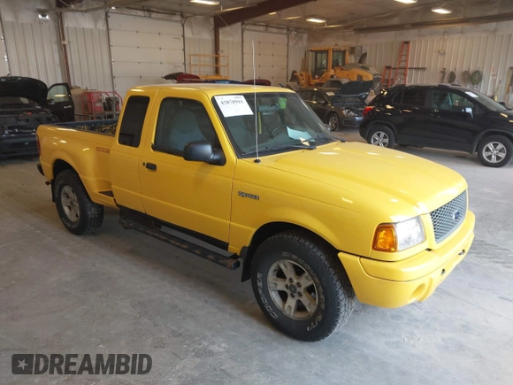 2002 Ford Ranger XL Fleet with VIN 1FTZR45E02PA90348, listed as a IAAI auction lot 42078911 with 176,411 mi miles. Bid and sale history available at carsss.com. Image 1.