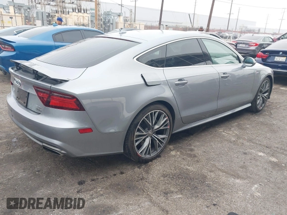 2016 Audi A7 3.0 Premium Plus with VIN WAUWGAFC0GN003357, listed as a IAAI auction lot 41468854 with 62,590 mi miles. Bid and sale history available at carsss.com. Image 4.