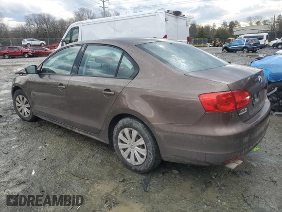 2014 Volkswagen Jetta Sedan S with VIN 3VW1K7AJ5EM321838, listed as a Copart auction lot 43327225 with 110,941 mi miles and Salvage Title. Bid and sale history available at carsss.com. Image 2.