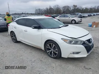 2016 Nissan Maxima SL with VIN 1N4AA6AP2GC423595, listed as a IAAI auction lot 41490962 with 192,727 mi miles and . Bid and sale history available at DreamBid. Image 1.