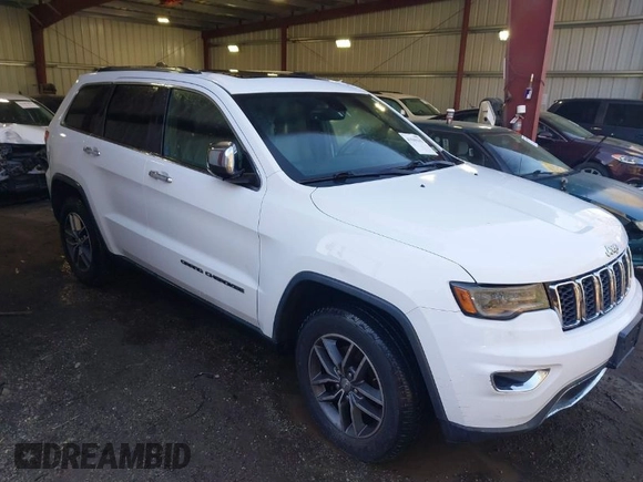 2017 Jeep Grand Cherokee Limited with VIN 1C4RJEBG9HC846715, listed as a IAAI auction lot 41949141 with 88,068 mi miles. Bid and sale history available at carsss.com. Image 1.