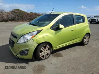 2013 Chevrolet Spark LT with VIN KL8CD6S93DC585718, listed as a Copart auction lot 80336884 with 127,528 mi miles and Salvage Title. Bid and sale history available at carsss.com. Image 1.