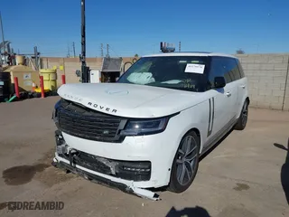 2024 Land Rover Range Rover SE with VIN SALKPBFU8RA231559, listed as a IAAI auction lot 41279570 with 4,911 mi miles. Bid and sale history available at carsss.com. Image 2.