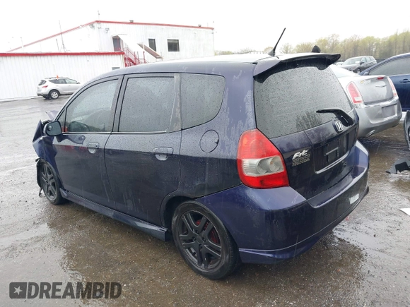 2008 Honda Fit Sport with VIN JHMGD38698S058474, listed as a IAAI auction lot 42009715 with 1 mi miles. Bid and sale history available at carsss.com. Image 3.