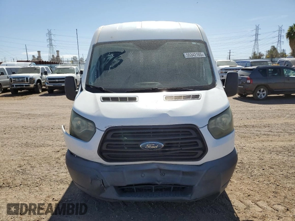 2015 Ford Transit Cargo with VIN 1FTNR2CM7FKA15808, listed as a Copart auction lot 55342165 with 98,996 mi miles and Salvage Title. Bid and sale history available at DreamBid. Image 5.