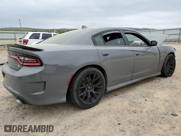 2019 Dodge Charger Scat Pack z VIN 2C3CDXGJ7KH646213, wystawiony jako Copart lot #51653065 z przebiegiem 63 229 mil mil oraz Szkoda całkowita • Salvage title. Historia ofert i sprzedaży dostępna na DreamBid. Obrazek 3.