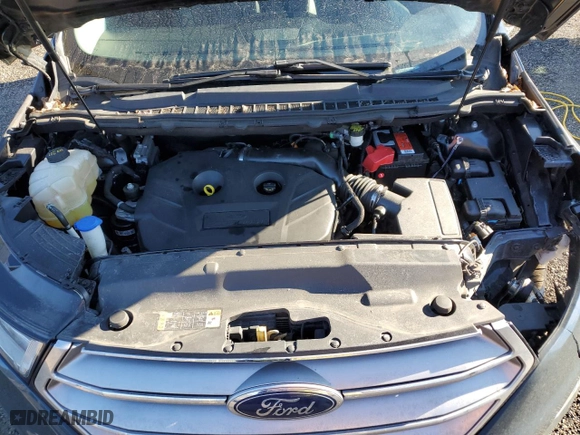 2016 Ford Edge Titanium with VIN 2FMPK4K9XGBC53133, listed as a Copart auction lot 44601205 with 105,454 mi miles and Salvage Title. Bid and sale history available at carsss.com. Image 14.