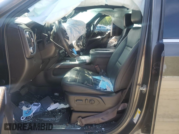 2020 GMC Sierra 1500 Denali with VIN 1GTU9FEL3LZ164890, listed as a Copart auction lot 51253935 with 63,147 mi miles and Non Repairable. Bid and sale history available at DreamBid. Image 7.