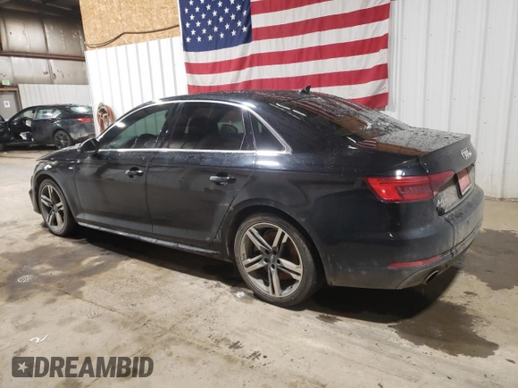 2017 Audi A4 Premium Plus with VIN WAUENAF42HN041975, listed as a Copart auction lot 88557315 with 74,291 mi miles and Salvage Title. Bid and sale history available at carsss.com. Image 2.