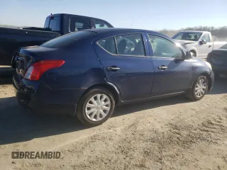 2012 Nissan Versa S with VIN 3N1CN7AP6CL941143, listed as a Copart auction lot 43825935 with 120,919 mi miles and Salvage Title. Bid and sale history available at carsss.com. Image 3.