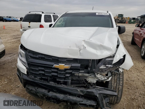 2022 Chevrolet Colorado 2WD LT with VIN 1GCGSCEN4N1323760, listed as a Copart auction lot 89357255 with 36,224 mi miles and Salvage title. Bid and sale history available at DreamBid. Image 5.