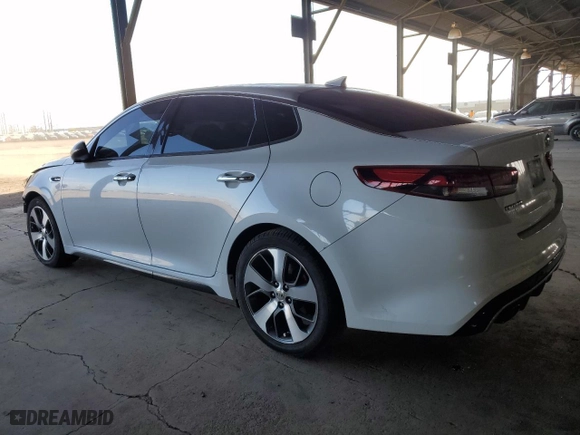 2017 Kia Optima SX with VIN 5XXGW4L27HG169220, listed as a Copart auction lot 41532365 with 82,172 mi miles and Salvage Title. Bid and sale history available at carsss.com. Image 2.