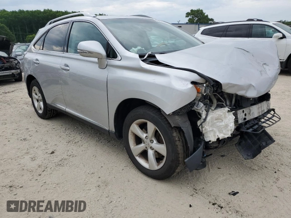 2010 Lexus RX 350 with VIN 2T2BK1BAXAC039499, listed as a Copart auction lot 60823805 with 156,636 mi miles and Salvage title. Bid and sale history available at DreamBid. Image 4.